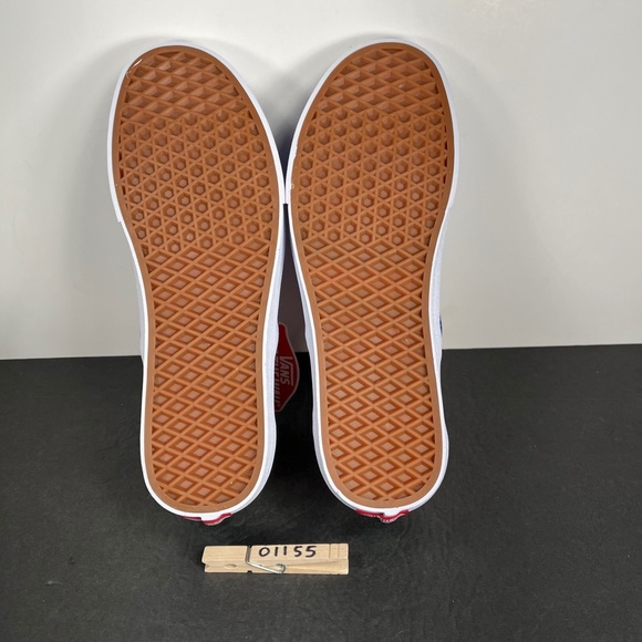 NEW Vans Classic Slip On Retro Court Multi Color Skate Sneakers - Picture 7 of 8